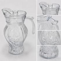 Jarra de vidro Deli Glass 1,8L Luxo Premium com Tampa Acrílica e Alça Ergonômica Elegância para Casa e Eventos Jarra de vidro Deli Glass 1,8L Luxo Premium com Tampa Acrílica e Alça Ergonômica Elegância para Casa e Eventos