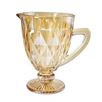 Jarra de Vidro Diamante 1L Âmber Metalizada - Class Home Jarra de Vidro Diamante 1L Âmber Metalizada - Class Home