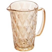 Jarra de Vidro Diamond 1,14 Litros Âmbar Metalizado - Lyor