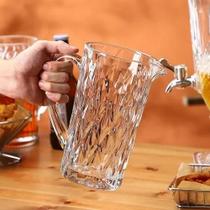 Jarra De Vidro Diamond 1l Para Água Suco Drinks