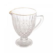 Jarra de Vidro Greek com Fio Dourado ou incolor 1L