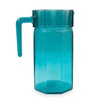 Jarra de Vidro grosso Azul 1.300 L Para Água Suco Chá Drinks - IKEA