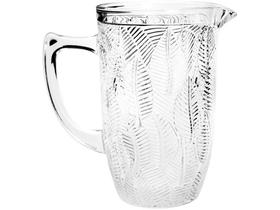 Jarra de vidro Leaves Transparente 1,3l