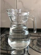 Jarra de Vidro Lisa 1,6 litros com Tampa de Acrílico Cozinha Glass Jarra de Vidro Lisa 1,6 litros com Tampa de Acrílico Cozinha Glass