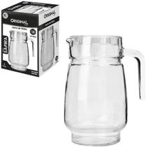 Jarra de Vidro Lisa 1,8 Litros com Tampa de Acrilico Glass