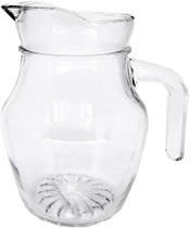 Jarra de Vidro Lisa 500ml c/ Alça - Suco Refrigerante Agua