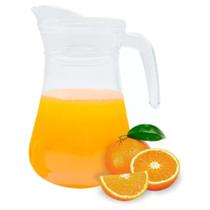 Jarra de Vidro Lisa Com Tampa de Acrilico Glass 1,6l na Caixa - 12 caixas