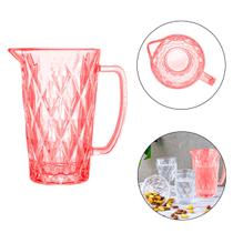 Jarra de Vidro Luxo Diamante Rosa Transparente 1,2L Grosso Resistente Sucos Refrigerante Diamond Jarra de Vidro Luxo Diamante Rosa Transparente 1,2L Grosso Resistente Sucos Refrigerante Diamond