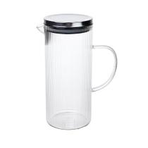 Jarra De Vidro Marine Tampa Inox Suco Água Resistente 1,4 L Jarra De Vidro Marine Tampa Inox Suco Água Resistente 1,4 L