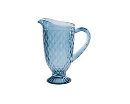 Jarra de Vidro Para Bebidas Sucos 1,2 litros azul - Casambiente