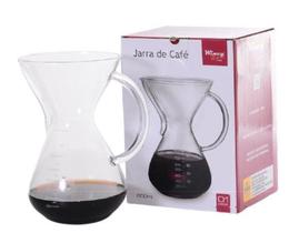 Jarra de Vidro para Café Chá 800ml Mesa Posta Cozinha - Wincy