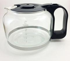 Jarra de Vidro para Cafeteira Arno Petit / Perfectta / CAFP / FG3206B1 / Perfectta Inox / CFPI Preta Original
