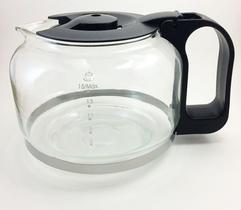 Jarra de Vidro para Cafeteira Mondial Pratic 17 Cafés / NC-25 Preta Original