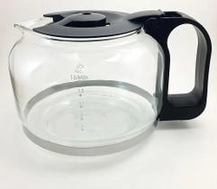 Jarra De Vidro Para Cafeteira Philco Ph17 Curta Preta