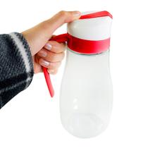 Jarra de Vidro para Suco Água Bebidas 900ml Branco/Vermelho