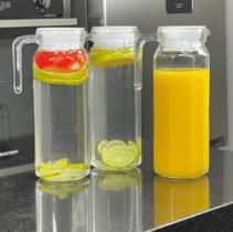 Jarra de Vidro Para Suco ou Água 1 litro Jarra de Vidro Para Suco ou Água 1 litro