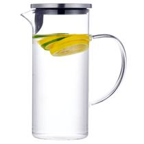 Jarra De Vidro Para Suco Suqueira Jarro C/ Tampa 1,3 Litros - Mimo Style