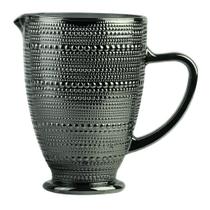 Jarra de Vidro Pérola Cinza Titânio 1,3L Mesa Posta Água Suco Bebidas Jarra de Vidro Pérola Cinza Titânio 1,3L Mesa Posta Água Suco Bebidas