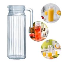 Jarra de Vidro Resistente 1l Ideal para Água e Bebidas