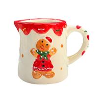 Jarra Decorativa Natalina em Cerâmica Ginger 235ml MP948 Jarra Decorativa Natalina em Cerâmica Ginger 235ml MP948