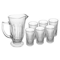 Jarra Diamante 1 Litro com 6 copos 300 ml Lyor