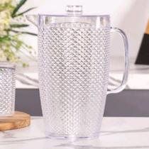 Jarra Diamante Em Acrilico 3 Litros N437 - Niquelart Suco Jarra Diamante Em Acrilico 3 Litros N437 - Niquelart Suco