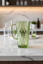 Jarra Diamond em Vidro Verde 1200ml