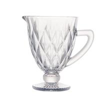 Jarra Diamond Vidro 1300ml Com Alça Mesa Posta Sucos Jarra Diamond Vidro 1300ml Com Alça Mesa Posta Sucos