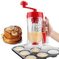 Jarra Dispenser Dosador Medidor de Massas p/ Cupcake Panqueca Waffle Crepe Bolo Confeitaria - Generico