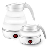 jarra Dobrável Chaleira Elétrica Portátil Silicone 600ml Viagem jarra Dobrável Chaleira Elétrica Portátil Silicone 600ml Viagem