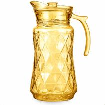 Jarra Dourada Stellar 1,8L Vidro Resistente com Tampa Acrílica Jarra Dourada Stellar 1,8L Vidro Resistente com Tampa Acrílica
