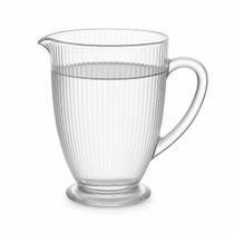 Jarra Elegante de Suco Vidro Canelado 1,2 Litros Com Alça 1 UN