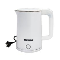 Jarra Elétrica Chaleira Branca 110V Com Base Rotativa 1,8 Litros Para Tomada - Startools