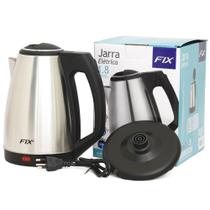 Jarra eletrica de inox fundo removivel +alça e led 1,8l 127v Jarra eletrica de inox fundo removivel +alça e led 1,8l 127v