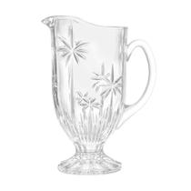 Jarra em cristal ecológico Wolff Palm Tree 1,5 litro para sucos e água