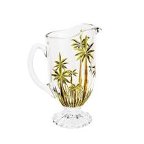 Jarra em Cristal Palm Tree Sprayed 1,5L - Wolff