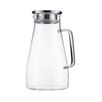 Jarra Em Vidro Borossilicato Com Tampa Em Inox 1,5L Mimo Style