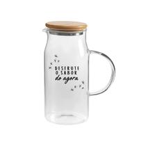 Jarra Em Vidro Com Tampa Sense 1,15L Ou - Exclusivo