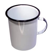 Jarra Esmaltada Retrô - Branca