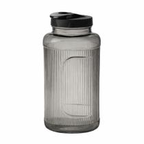 Jarra Garrafa De Água Suco Tampa Higiênica 2 Litros Geladeira Plástico Resistente Premium Cores -