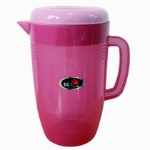 Jarra Graduada de Plástico Com Tampa 4 Litros Rosa UP House - Uninjet Jarra Graduada de Plástico Com Tampa 4 Litros Rosa UP House - Uninjet