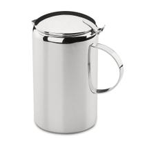 Jarra Grande De Aço Inox 2,8 Litros Para Suco Água Bebidas Refresco Verão Servir Festa Mesa Cozinha Geladeira Jarra Grande De Aço Inox 2,8 Litros Para Suco Água Bebidas Refresco Verão Servir Festa Mesa Cozinha Geladeira