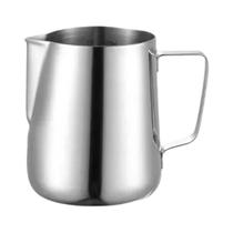 Jarra Grande De Aço Inoxidável Para Leite 350/600/1000ml Com Escala, Copo Lahua Para Café Latte E