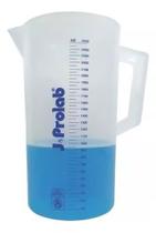 jarra grduada 2500ml jprolab copo bequer com graduação jarra grduada 2500ml jprolab copo bequer com graduação