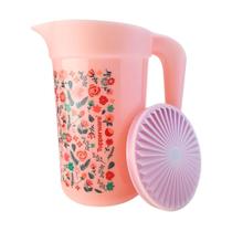 Jarra ilumina para suco mini flores 2 litros da tupperware