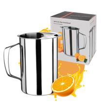 Jarra Inox Suco Água Refrigerantes 1,8 Lts Restaurante Buffet Servir Bebidas Profissional Hotel Lanchonetes Cozinhas Jarra Inox Suco Água Refrigerantes 1,8 Lts Restaurante Buffet Servir Bebidas Profissional Hotel Lanchonetes Cozinhas