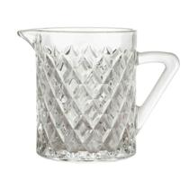 Jarra Leiteira de Vidro Deli Diamante Alça Clean 340ml Lyor