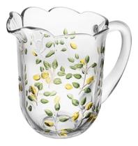 Jarra Limão Siciliano Hand Painting 1,5l Cristal Lyor
