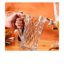 Jarra Linha Diamante Premium 1L Vidro Resistente Moderno 1 UN