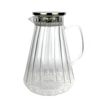 Jarra Lótus De Vidro Borossilicato Para Servir Água 1,7L Jarra Lótus De Vidro Borossilicato Para Servir Água 1,7L